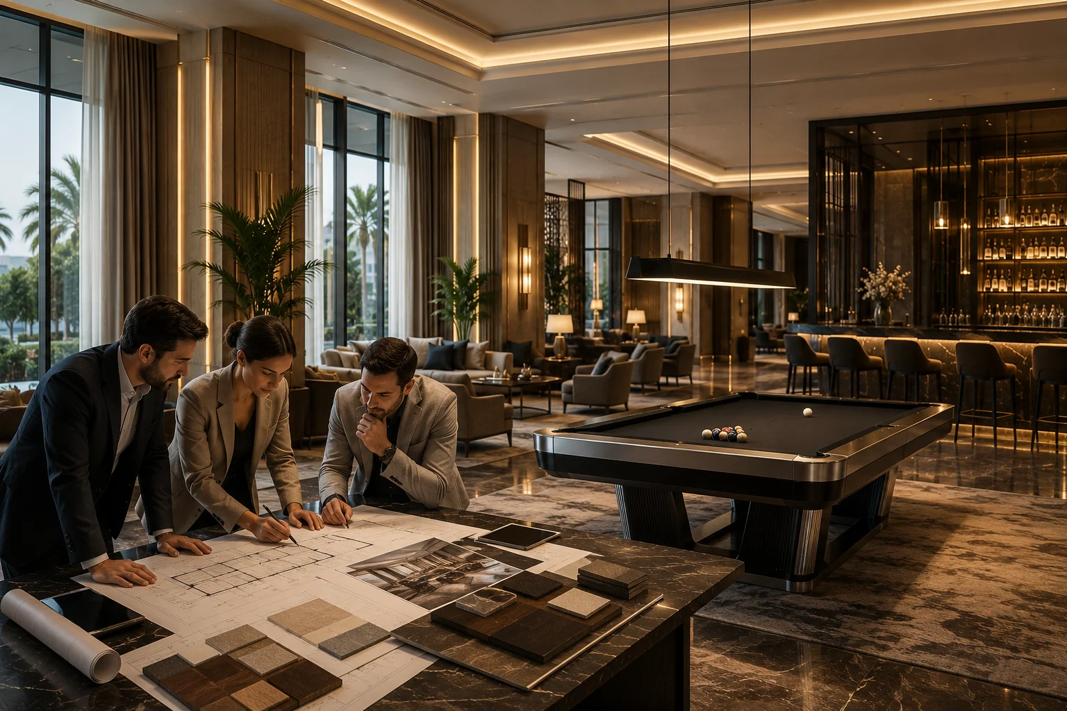 Lüks Otel Projelerinde Mimar ve İç Mimarlarla Çalışmanın Önemi