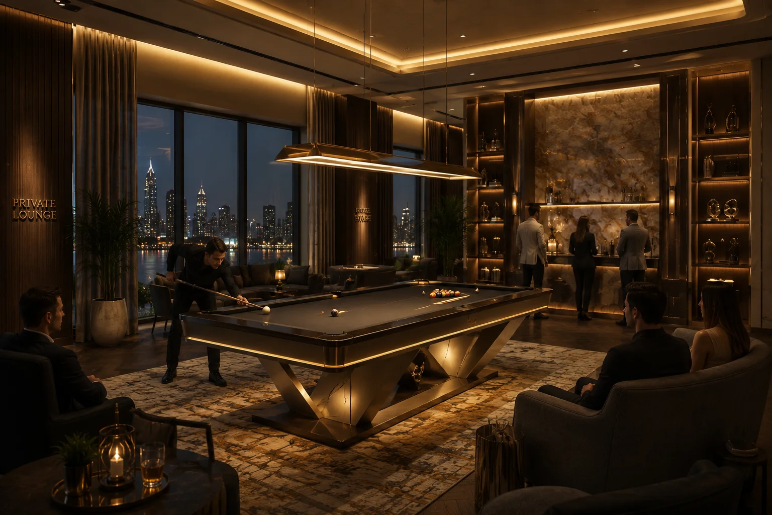 Lüks Otellerde Lounge Alanı Tasarımı: Konfor, Sosyallik ve Prestijin Buluşma Noktası